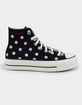 CONVERSE Chuck Taylor All Star Lift Womens Platform Polka Dot Shoes image number 1