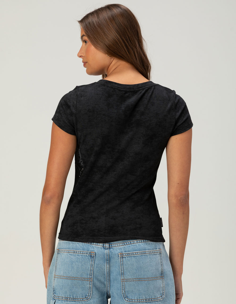 RUSTY Lavigne Womens Scoop Neck Tee image number 3