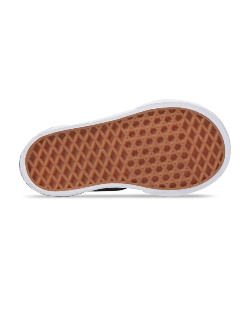 VANS Toddler Primary Check Old Skool Velcro Shoes image number 4