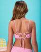 FULL TILT Texture Shell Girls Bralette Bikini Set image number 5