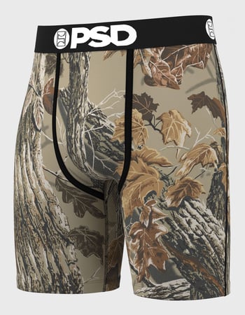 PSD x Realtree Extra Grey Mens Boxer Briefs Alternative Image