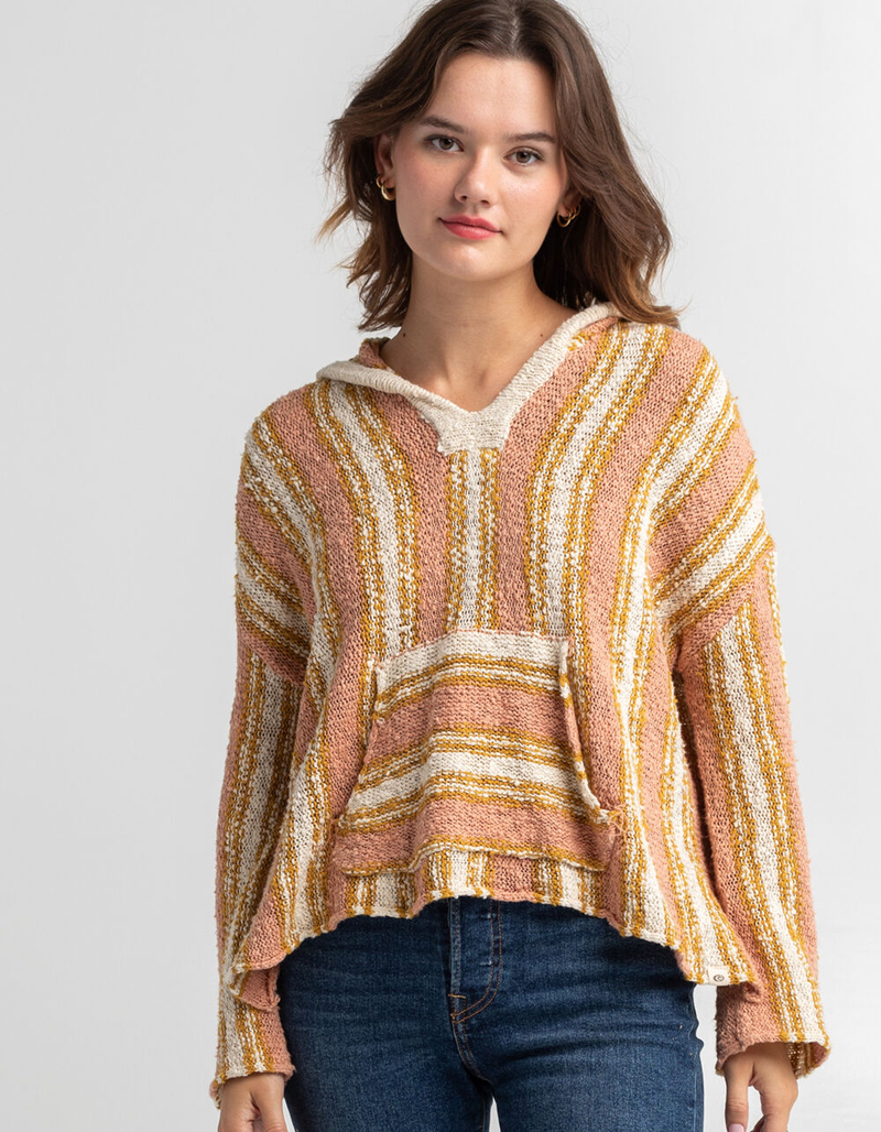 RIP CURL Palm V Neck Womens Poncho Sweater image number 0