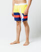 UNCLE RALPH Nautical Stripe Mens Volley Shorts image number 4