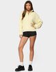 EDIKTED Sarie Cable Knit Quarter Zip Sweater image number 4