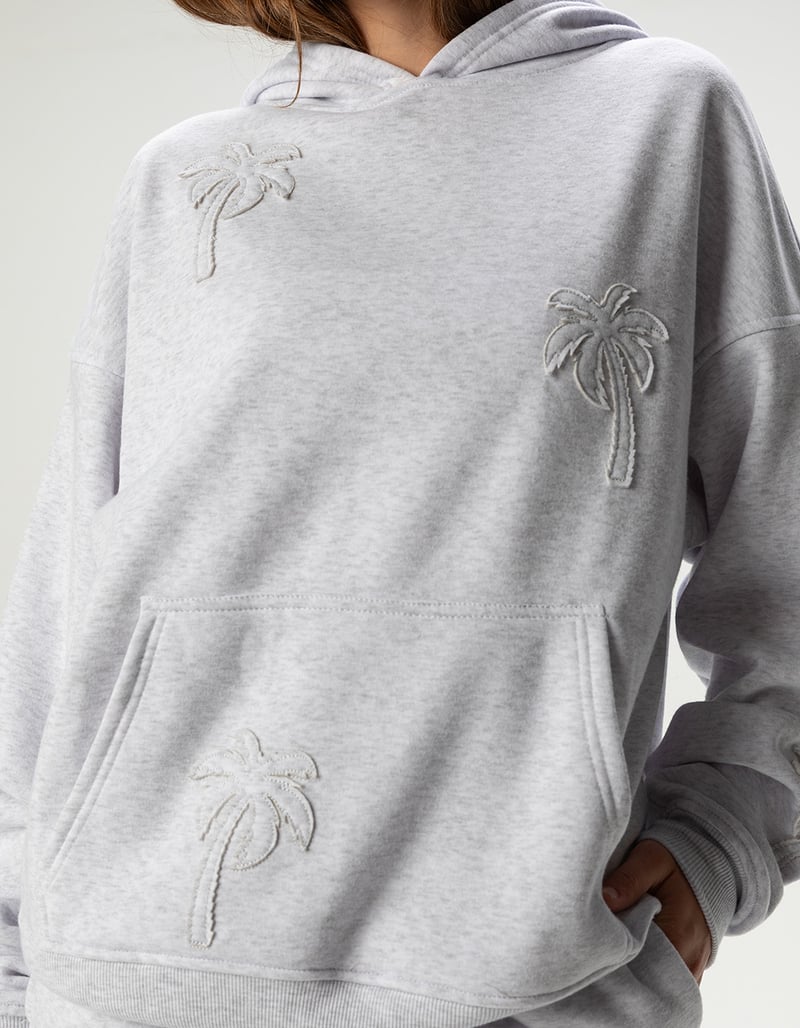 FULL TILT Palm Applique Womens Hoodie image number 7