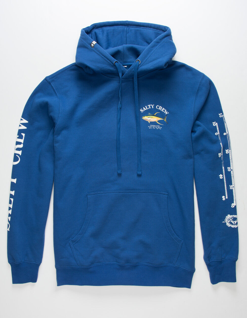 SALTY CREW Ahi Mount Electric Blue Mens Hoodie image number 0
