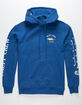 SALTY CREW Ahi Mount Electric Blue Mens Hoodie image number 1