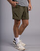 RSQ Mens 6" Nylon Shorts image number 7