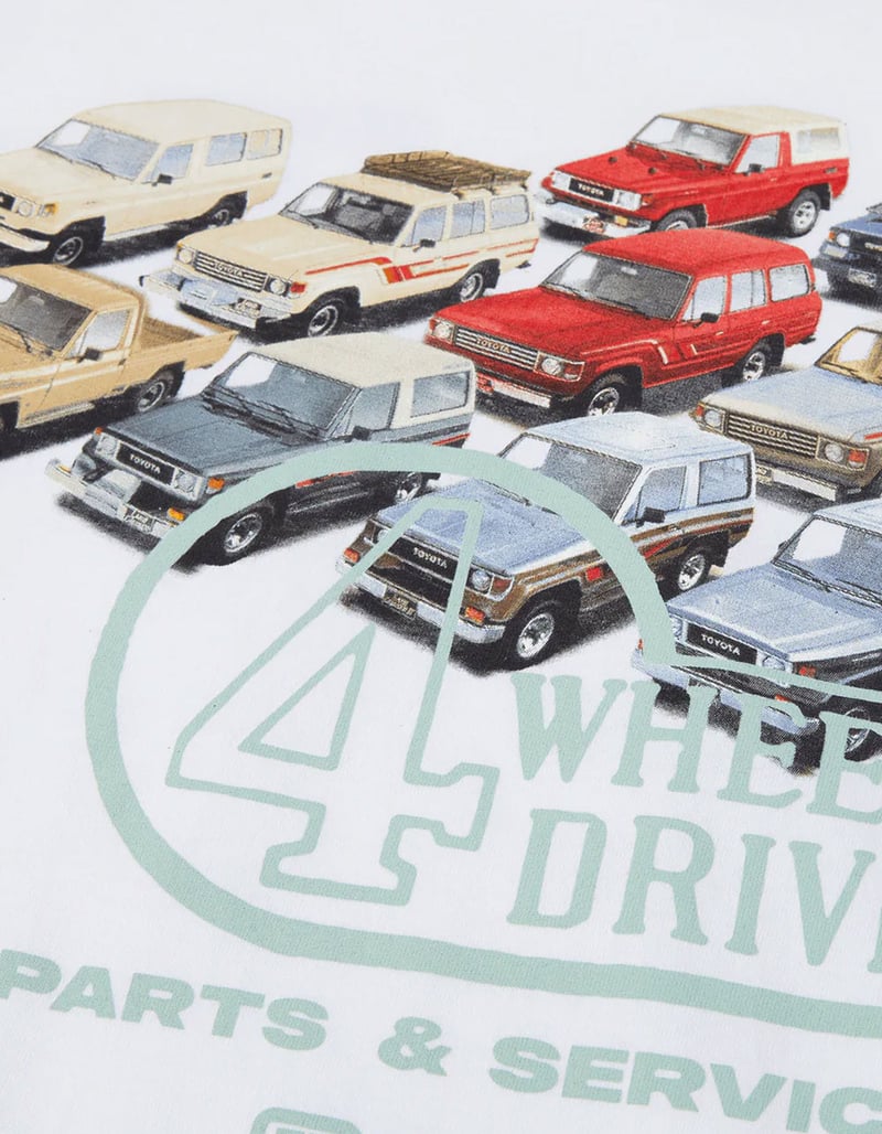 HUF x Toyota Timeline Mens Tee image number 2