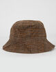 Plaid Womens Bucket Hat image number 1