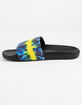 VANS Tie Dye Mysterioso & True White Slide-On Mens Sandals image number 4