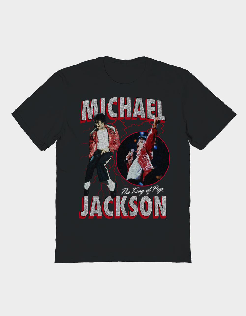 MICHAEL JACKSON King Of Pop Unisex Tee image number 1