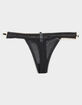 FULL TILT Ribbon Lace Trim Thong image number 2