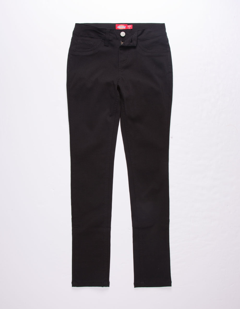 DICKIES Stretch Skinny Black Girls Jeans image number 0