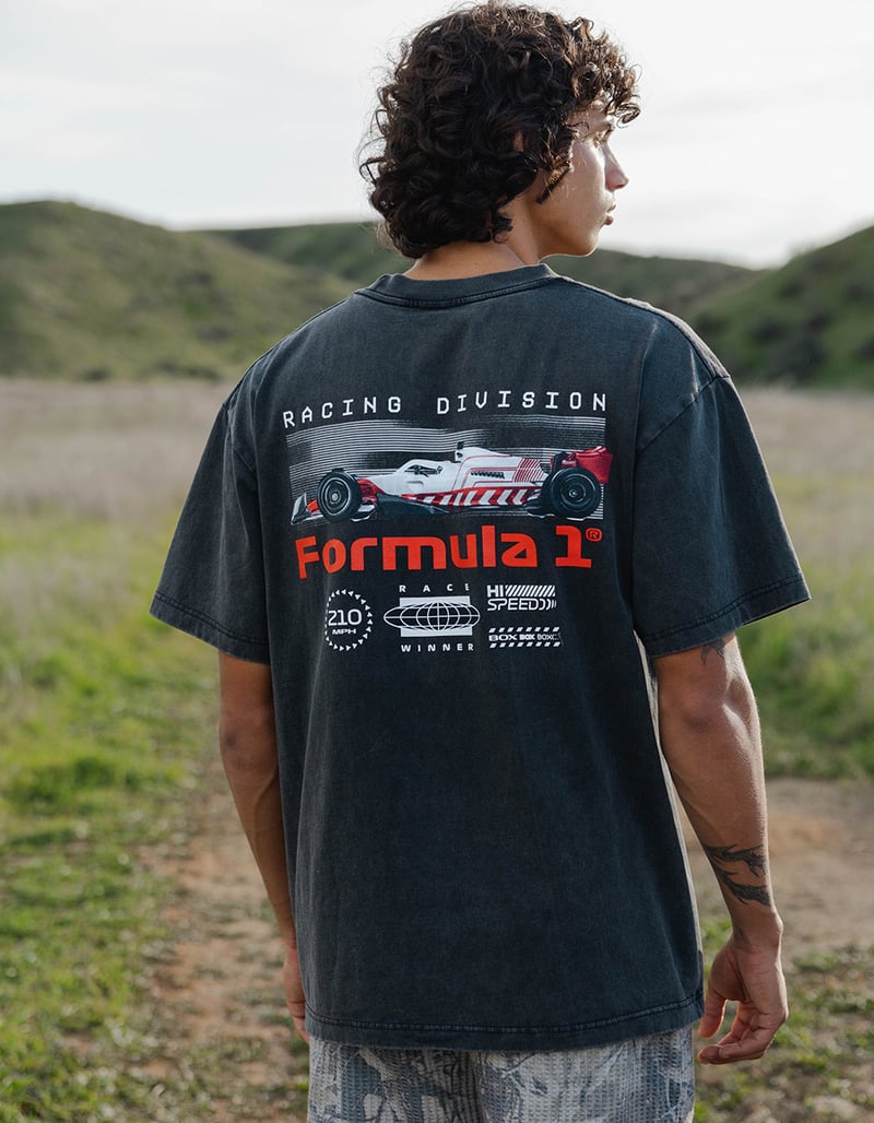 FORMULA 1 High Speed Mens Boxy Tee image number 0