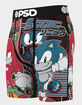 PSD Sonic Vs. Knuckles Mens Boxer Briefs image number 1