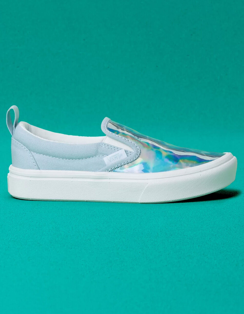 VANS Autism Acceptance ComfyCush Juniors Slip-On Shoes image number 1