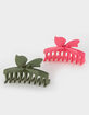 FULL TILT 2 Pack Oversized Butterfly Clips image number 1