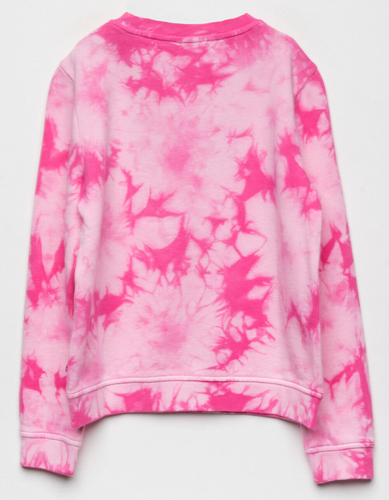 VANS La Hypno Tie Dye Girls Crew Sweatshirt image number 1