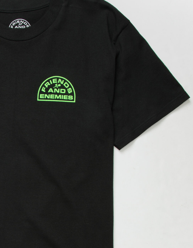 FRIENDS AND ENEMIES Choose Mens T-Shirt image number 2