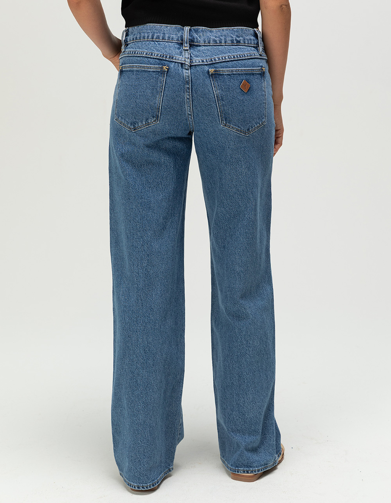 ABRAND Molly 99 Womens Low Rise Wide Leg Jeans image number 3