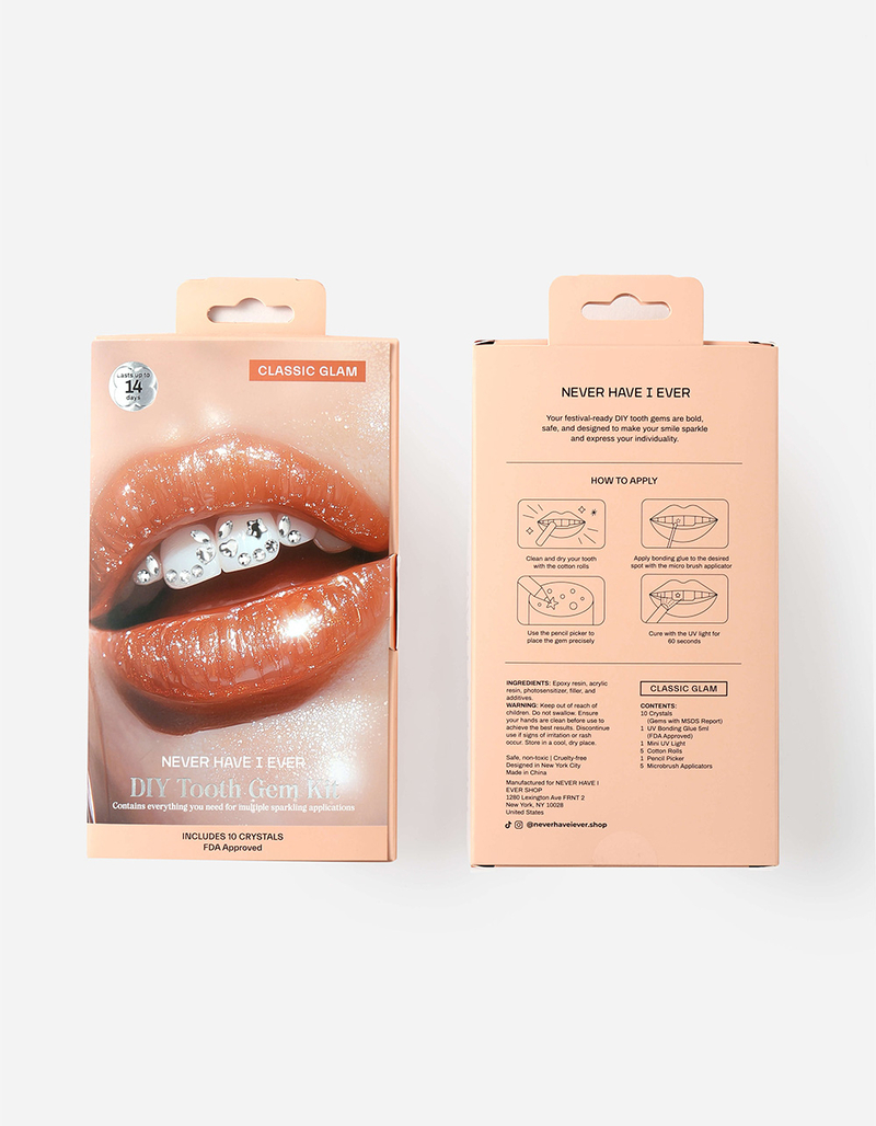 NEVER HAVE I EVER DIY Tooth Gem Kit image number 4