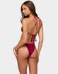 EDIKTED Evana Bead Triangle Bikini Top image number 3