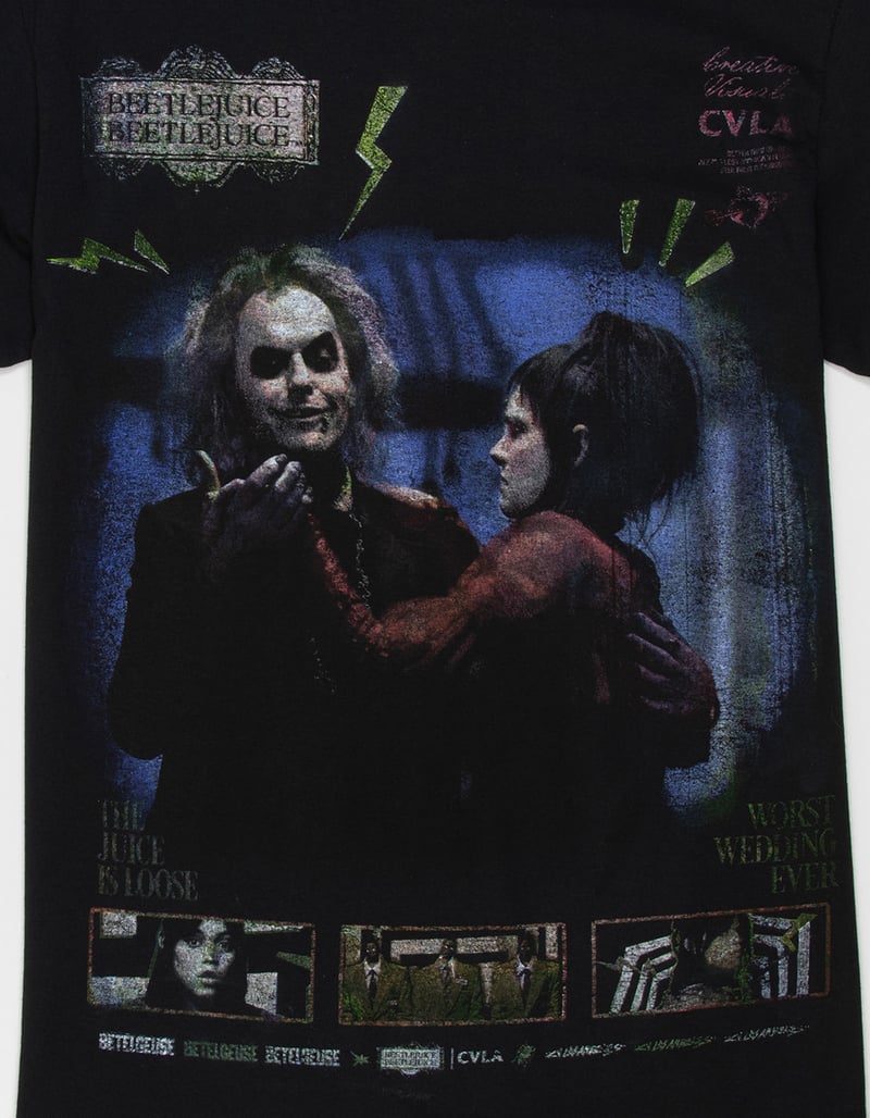 CVLA x Beetlejuice Never Trust Mens Tee image number 3