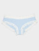 FULL TILT Rib Lace Trim Cheeky Panties image number 1
