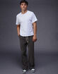 RSQ Mens Washed Straight Fit Corduroy Pants image number 2