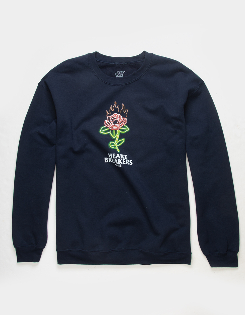 HEARTBREAKERS CLUB Break Mens Crewneck Sweatshirt image number 0