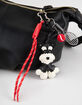 FULL TILT Faux Leather Dog Corded Bag Charm image number 2