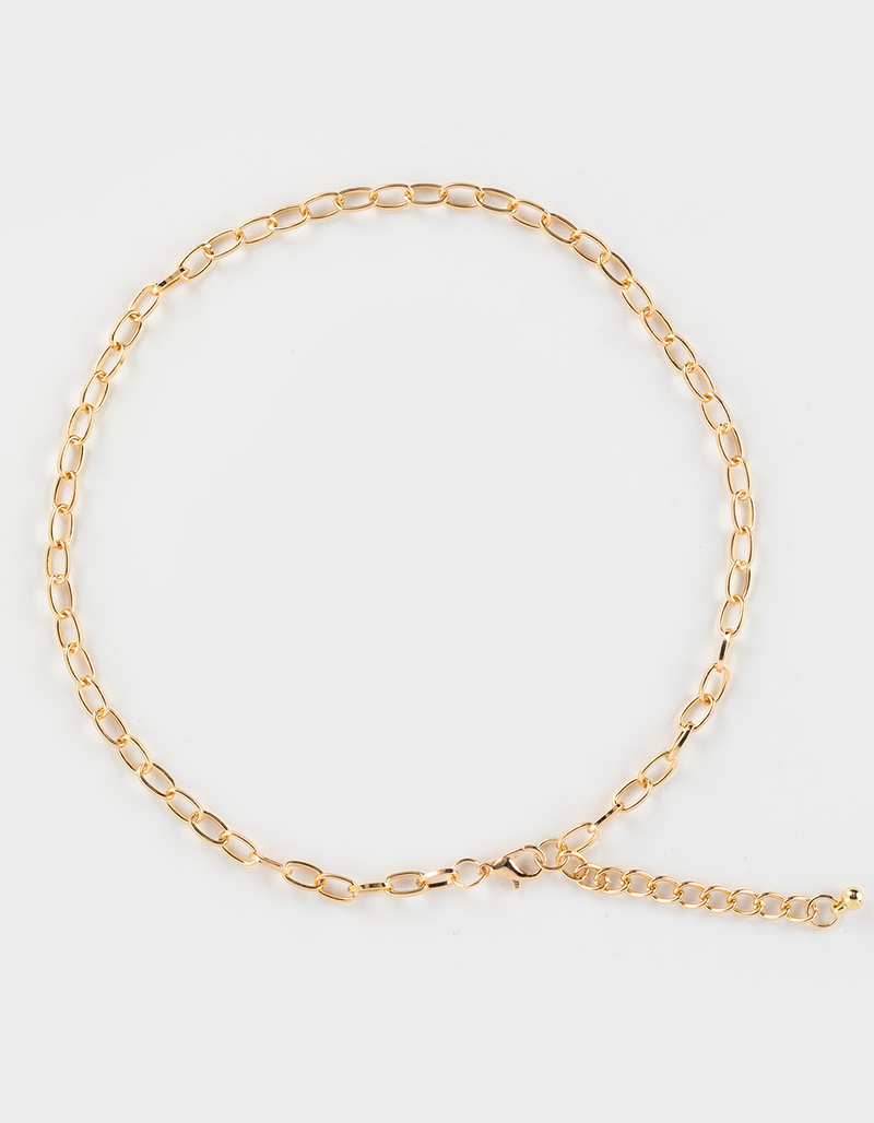 FULL TILT Moon Charm Necklace image number 2