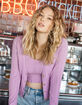 WEST OF MELROSE Get To The Pointelle Knit Womens Cardigan image number 1