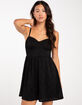 RSQ Womens Lace Corset Slip Dress image number 1