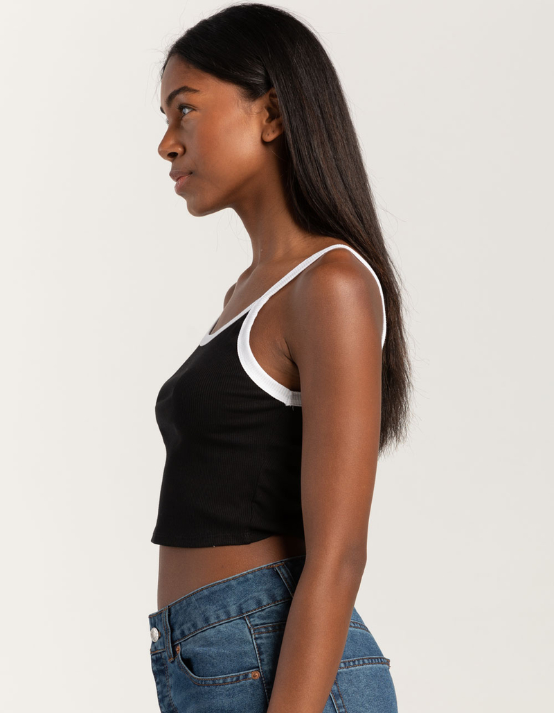 TILLYS Womens Ringer Tank Top image number 2