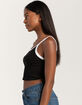 TILLYS Womens Ringer Tank Top image number 3