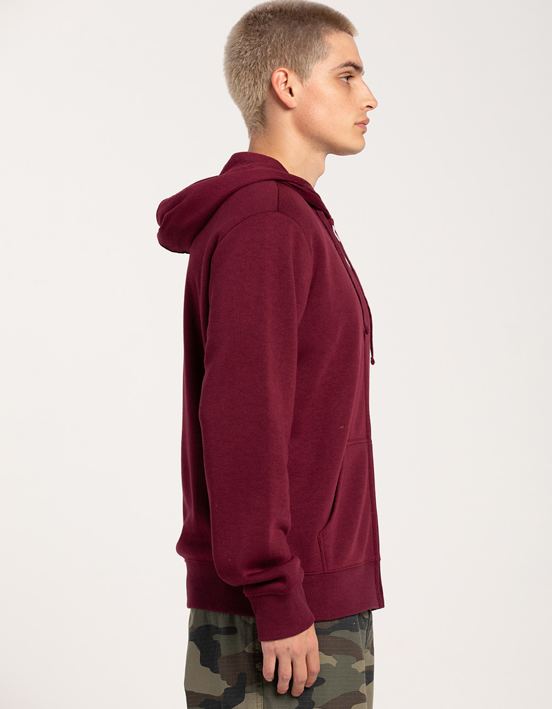 RSQ Mens Full Zip Fleece Hoodie image number 2