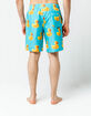 NEFF Ducky Blue Mens Hot Tub Volley Shorts image number 5