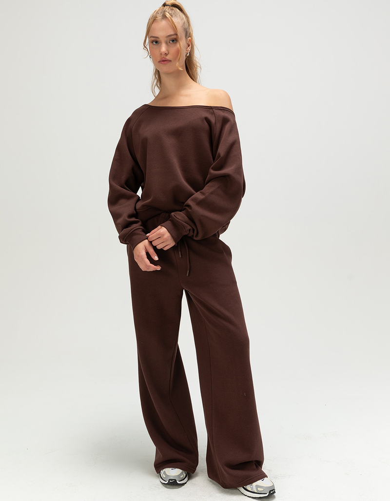 TILLYS Womens Wide Leg Sweatpants image number 0