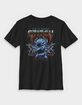 LILO & STITCH Lightning Stitch Distressed Unisex Kids Tee image number 1