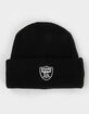47 BRAND Las Vegas Raiders Foundational '47 Cuff Knit Beanie image number 1