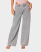 EDIKTED Bow Pocket Relaxed Jeans image number 2