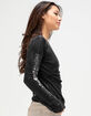 AFFLICTION Simulation Womens Long Sleeve Thermal image number 3