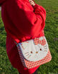 LOUNGEFLY Hello Kitty Gingham Crossbody Bag image number 5