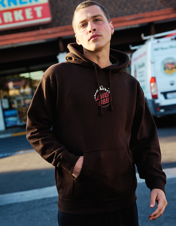 SANTA CRUZ Burnt Opus Mens Oversized Hoodie Primary Image
