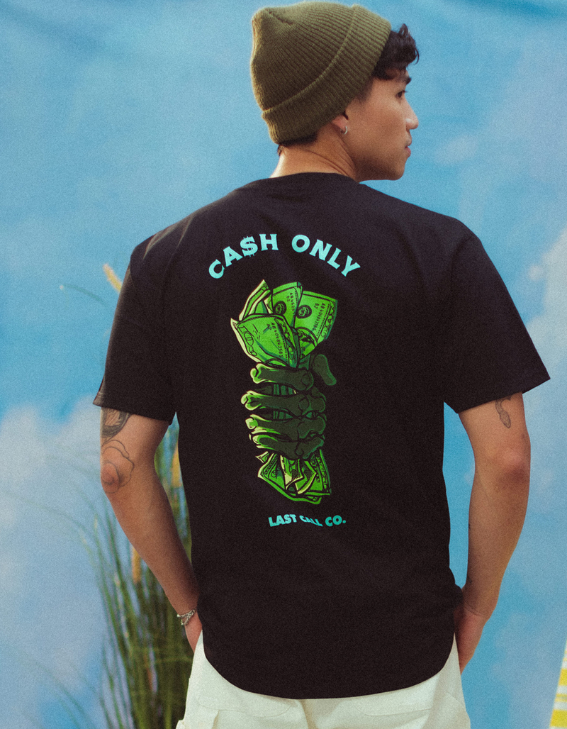 LAST CALL CO. Cash Only Mens Tee image number 0