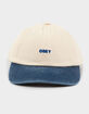 OBEY 2 Tone Bold 6 Panel Strapback Hat image number 2