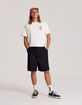 THE CRITICAL SLIDE SOCIETY Harro Mens Pleated Linen Shorts image number 2
