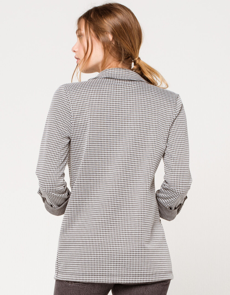 IVY & MAIN Houndstooth Womens Blazer image number 3